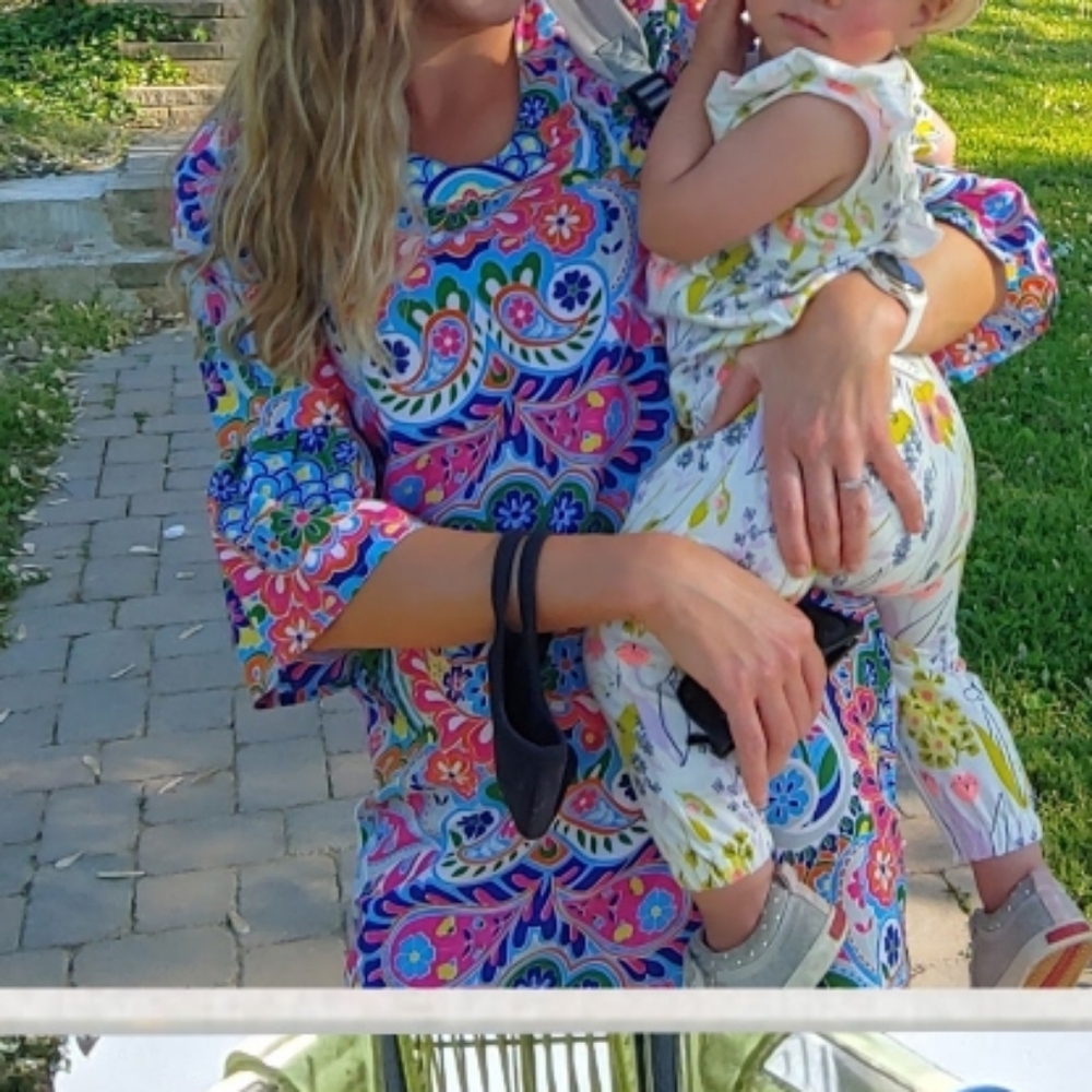Colorful dress/ cover up